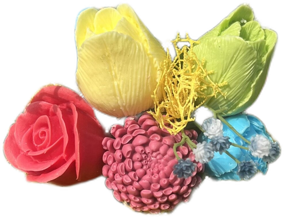 Dekorační výrobky z mýdlové hmoty