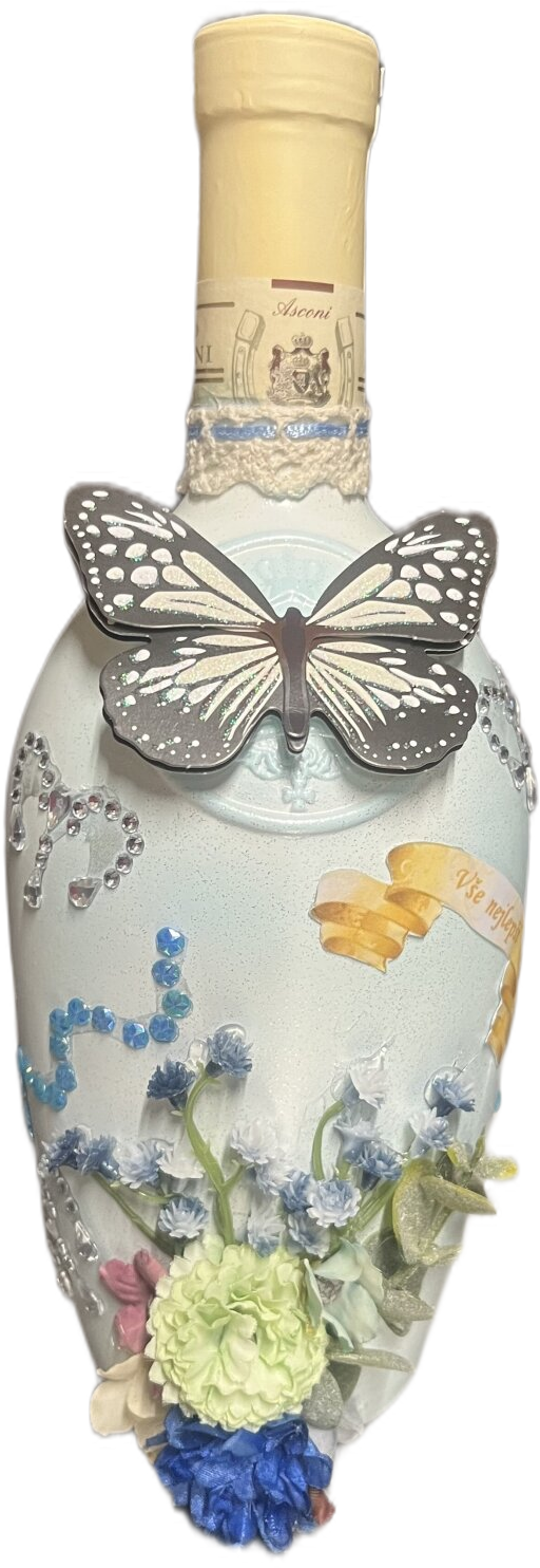 Originální zdobené lahve- Upcycling 