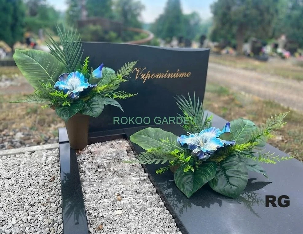 Pietní aranžmá ,, Iris modrá elegance "