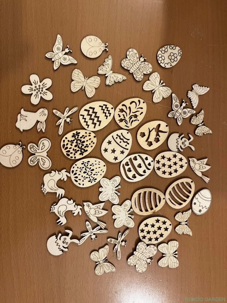 Velikonoční výřezy z překližky