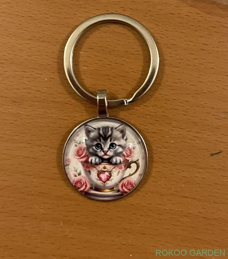 Přívěšek na klíče koťátko