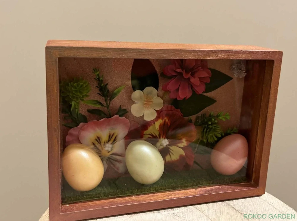 Velikonoční okénko – Ručně malovaný dekorativní box