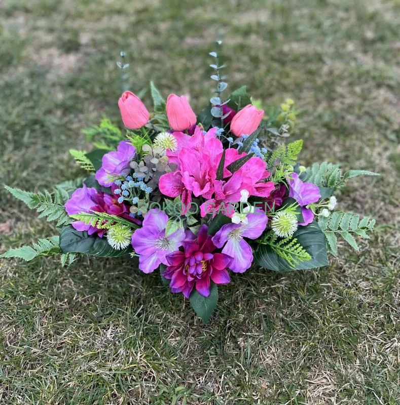 Dekorace ikebana -  Květinová bárka