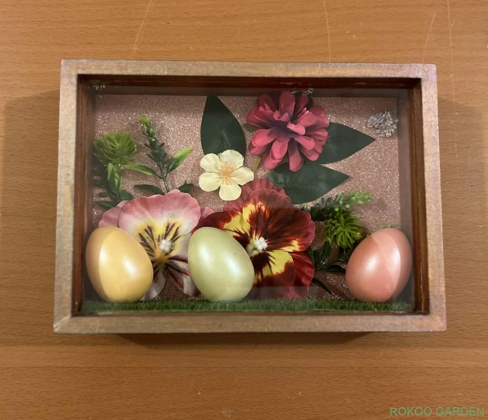 Velikonoční okénko – Ručně malovaný dekorativní box