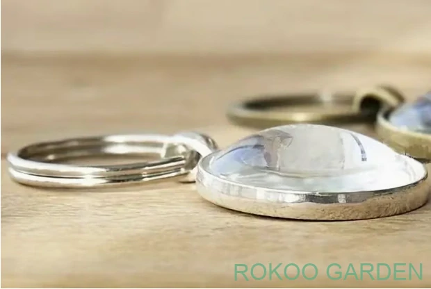 Přívěšek na klíče mandala - modrá