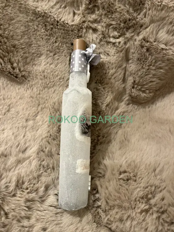 Svítící dekorační lahev