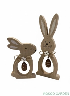 Velikonoční dekorace zajíčci