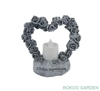 Dekorace na hrob - LED osvětlení